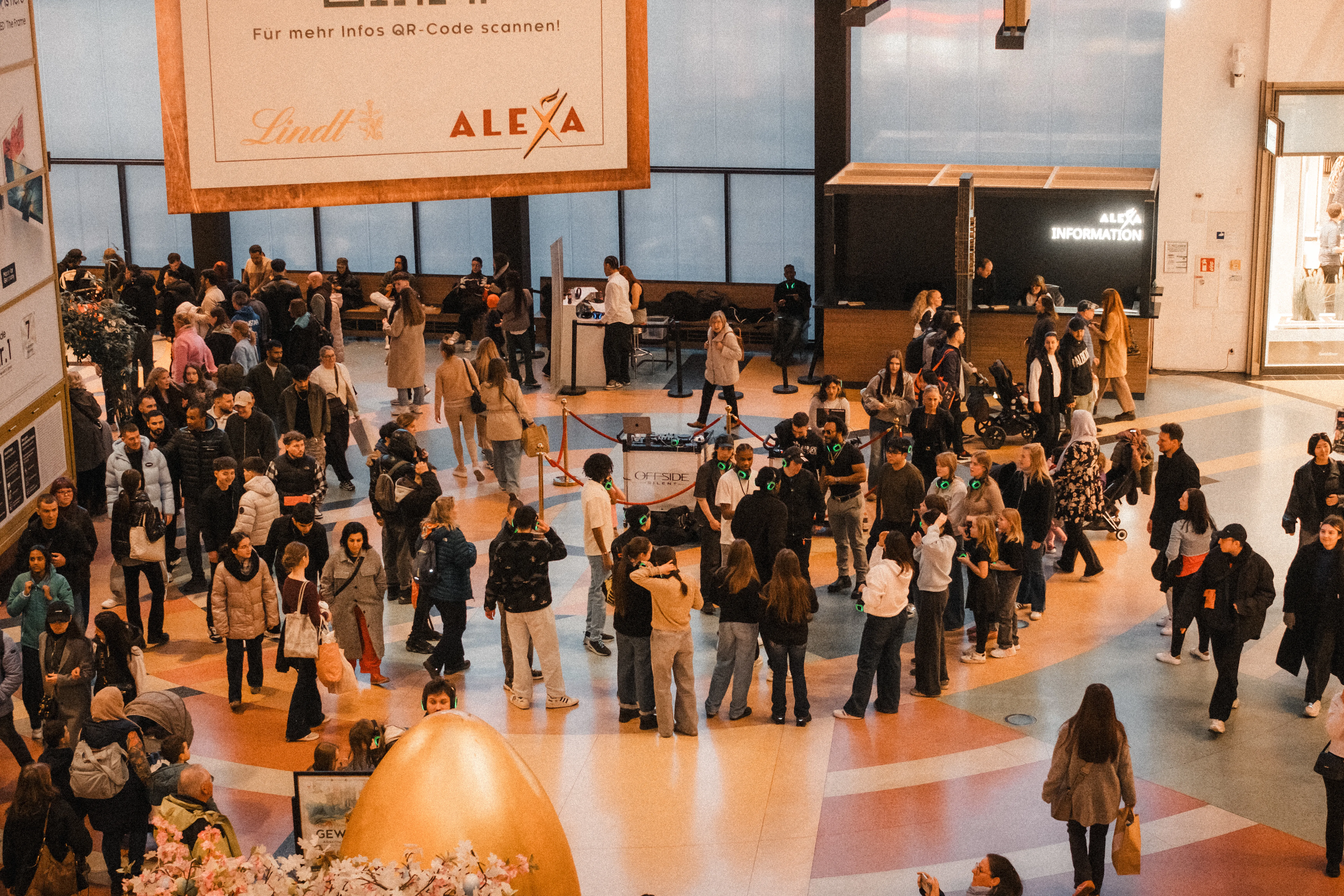 OFFSIDE Event im Alexa Berlin — Musik ohne Lärm