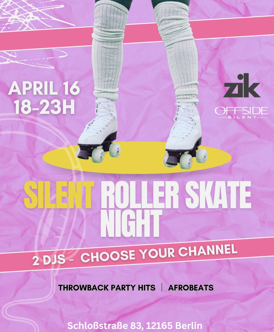 Silent Roller Skate Night